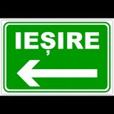 Indicator de urgenta iesire spre stanga